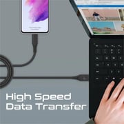 Promate USB-A To USB-C Cable 2m Black