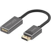 Promate DisplayPort To HDMI Adapter Grey