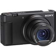 Sony DSCZV1 Digital Vlogging Camera Black + ECMW2BT Wireless Microphone + LCSBDM Soft Carrying Case + SF-G64T Tough Series Memory Card