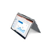 Lenovo Thinkpad X1 Yoga Laptop - 11th Gen – Core i7 2.8GHz 16GB 512GB Shared Win11Pro 14inch WUXGA Grey Arabic/English Keyboard 20XY0093AD (2022) Middle East Version