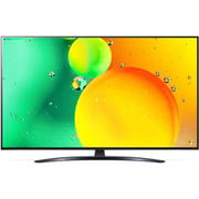 LG NanoCell TV 75 inch NANO79 Series, Cinema Screen Design 4K Active HDR webOS22 with ThinQ AI 75NANO796QA (2022 Model)