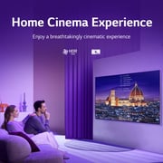 LG QNED TV 55 Inch QNED80 Series Cinema Screen Design 4K Active HDR with Magic remote HDR WebOS ThinQ AI 55QNED806QA (2022 Model)