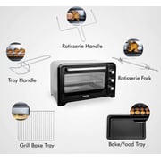 Geepas 42L Oven And Rotisserie Electric Oven 2000W