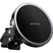 Protect Magnetic Fast Charging Wireless Car Holder Black