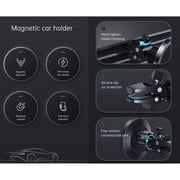Protect Magnetic Fast Charging Wireless Car Holder Black