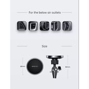 Protect Magnetic Fast Charging Wireless Car Holder Black