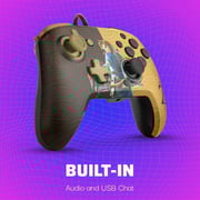 PDP Faceoff Zelda Controller for Nintendo Switch 3m Multicolor