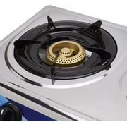 Krypton 2 - Burner Stainless Steel Gas Stove Kngc6034n Silver