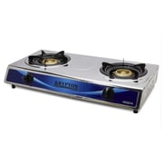 Krypton 2 - Burner Stainless Steel Gas Stove Kngc6034n Silver