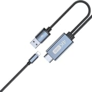 Totulife 4K UHD HDMI To Lightning Cable 2m Grey