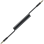 Totulife Spring Aux Cable 1.5m Black