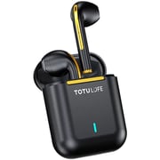 Totulife T-TWSSPRKBK Sparkle Series True Wireless Earbuds Black