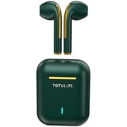Totulife T-TWSSPRKGN Sparkle Series True Wireless Earbuds Green