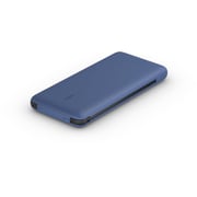 Belkin BPB006BTBLU Power Bank W/Integrated Cables Blue