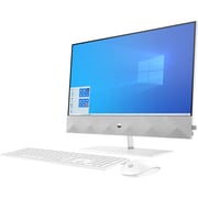 HP Pavilion (2021) All-in-One Desktop - 11th Gen / Intel Core i5-11500T / 23.8inch FHD / 1TB HDD+256GB SSD / 8GB RAM / 4GB NVIDIA GeForce MX350 Graphics / Windows 11 Home / English & Arabic Keyboard / Silver / Middle East Version - [24-k1003ne]