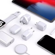 WIWU USB Type C Power Adapter UK White