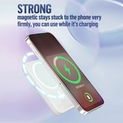 Blueo P008 Magnetic Wireless Power Bank 5000mah Blue