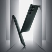 Spigen Thin Fit Designed For Samsung Galaxy S22 Ultra Case Cover (2022) - Abyss Green