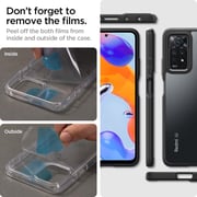 Spigen Ultra Hybrid Designed For Xiaomi Redmi Note 11 Pro Case And Redmi Note 11 Pro 5g Case Cover - Matte Black