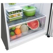 LG Refrigerator Top Freezer 375 Litres Door Cooling+ Multi Air Flow Smart Diagnosis Platinum Silver GN-B482PLGB