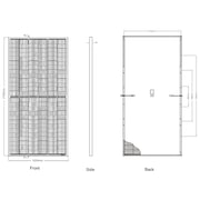 Jinko 470wp Solar Panel JKM470M-7RL3-V