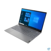 Lenovo Thinkbook 15 G2 ITL (2020) Laptop - 11th Gen / Intel Core i7-1165G7 / 15.6inch FHD / 1TB HDD + 512GB SSD / 16GB RAM / 2GB NVIDIA GeForce MX450 Graphics / Windows 11 Pro / English & Arabic Keyboard / Grey - [20VE001GAX]