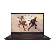 MSI Katana GF66 (2021) Gaming Laptop - 11th Gen / Intel Core i7-11800H / 15.6inch FHD / 16GB RAM / 512GB SSD / 8GB NVIDIA GeForce RTX 3070 Graphics / FreeDOS / English Keyboard / Black / International Version - [GF66 11UG-461XPL]