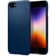 Spigen Thin Fit Designed For Iphone Se 3 Case Cover (2022) / Iphone Se Case (2020) / Iphone 8 Case/iphone 7 Case - Navy Blue