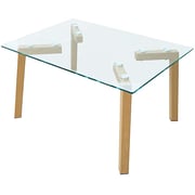 Mahmayi Hyct13120 Glass Coffee Table