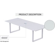 Vorm 136-18 4 Seater White Conference-meeting Table