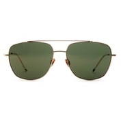 Joop! 87361 6000 Pilot Gold Full Rim Sunglasses For Unisex (green Lens)