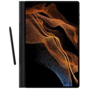 غطاء سامسونج Book Cover أسود جالاكسي تاب S8 ألترا