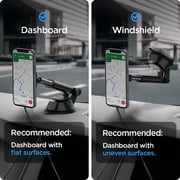 Spigen One Tap Pro Designed For Magsafe Fast Wireless Charger [dashboard Or Windscreen] Surface Car Mount Compatible With Iphone 13 Pro Max / 13 Pro / 13/13 Mini & Iphone 12 Series [even Max Model]