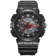 Astro Men's Analog-digital Black Dial Watch - A22207-ppbbr