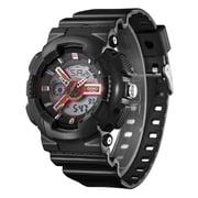 Astro Men's Analog-digital Black Dial Watch - A22207-ppbbr