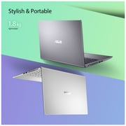 ASUS (2020) Laptop - AMD Ryzen 3-3250U / 15.6inch FHD / 4GB RAM / 256GB SSD / Shared AMD Radeon Graphics / Windows 11 Home / English & Arabic Keyboard / Silver / Middle East Version - [M515DA-BQ1408W]