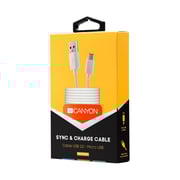 Canyon Um-1 Micro Usb Cable 1m White