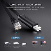 Ugreen USB Type-C to RJ45 Ethernet Cable 1.5m Black