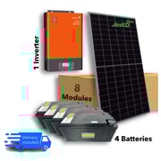 5kva Lite Solar Kit With 10kwh Agm Batteries