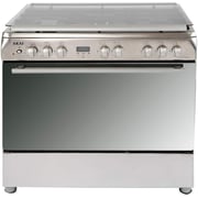 Akai 90x60 Cm 5 Gas Burner Full Safety Cooking Range, Stainless Steel - Crma-960sc