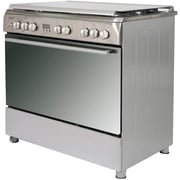 Akai 90x60 Cm 5 Gas Burner Full Safety Cooking Range, Stainless Steel - Crma-960sc