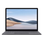 مايكروسوفت سيرفيس لابتوب 4 Core i7-1185G7 3.00GHz 11th Gen 1 6 جيجابايت 512 جيجابايت SSD Intel Iris Xe Graphics Windows 10 13.5 بوصة لوحة مفاتيح بلاتينية إنجليزية متعددة اللمس- إصدار دولي
