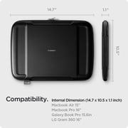 Spigen Hard Shell Rugged Armor Pro Case Black Macbook Pro 16inch
