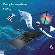 ASUS Vivobook Pro 15 Creator Laptop - 5th Gen Ryzen 5 3.3GHz 8GB 512GB 4GB Win11Home 15.6inch FHD OLED Blue English/Arabic Keyboard M3500QC-OLED0R5W