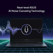 ASUS Vivobook Pro 15 Creator Laptop - 5th Gen Ryzen 5 3.3GHz 8GB 512GB 4GB Win11Home 15.6inch FHD OLED Blue English/Arabic Keyboard M3500QC-OLED0R5W