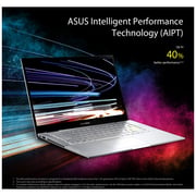 لابتوب أسوس فيفو بوك فليب 14 TP470EA-EC511W - Core i3 1.70GHz 8 جيجا 256 جيجا بايت مشترك Win11Home 14 بوصة فل اتش دي شفاف فضي انجليزي / لوحة مفاتيح عربية