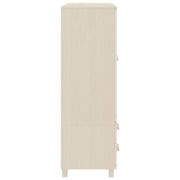 vidaXL Wardrobe HAMAR Honey Brown 99x45x137 cm Solid Wood Pine