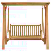 Vidaxl Swing Bench 170 Cm Solid Teak Wood