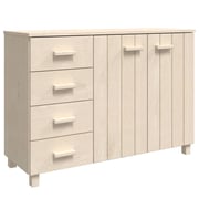 vidaXL Sideboard HAMAR Honey Brown 113x40x80 cm Solid Wood Pine