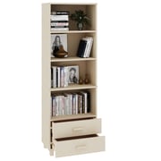 vidaXL Highboard HAMAR Honey Brown 60x35x180 cm Solid Wood Pine